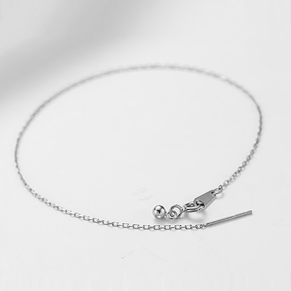 Trendy Minimalist Adjustable Anklet - Picture 5 of 10